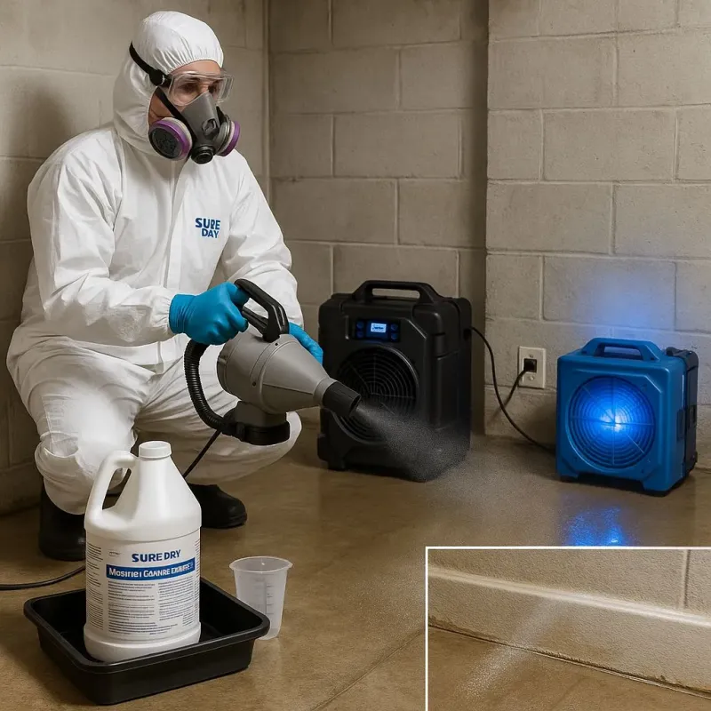 Sanitization and Odor Removal process in Roanoke, IN
